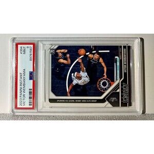 Victor Wembanyama 2023-24 Panini #394 NBA Rookie Card 1 of 2849 PSA 9 MINT